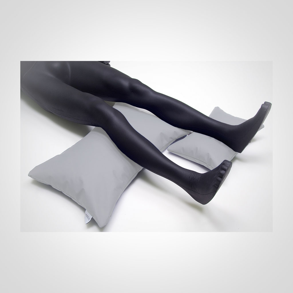 COD. 8600/09 - Cuscino posturale e di posizionamento paziente,  rettangolare, per arti inferiori, cm. 48x30x12 - Cotoniera Ingrosso